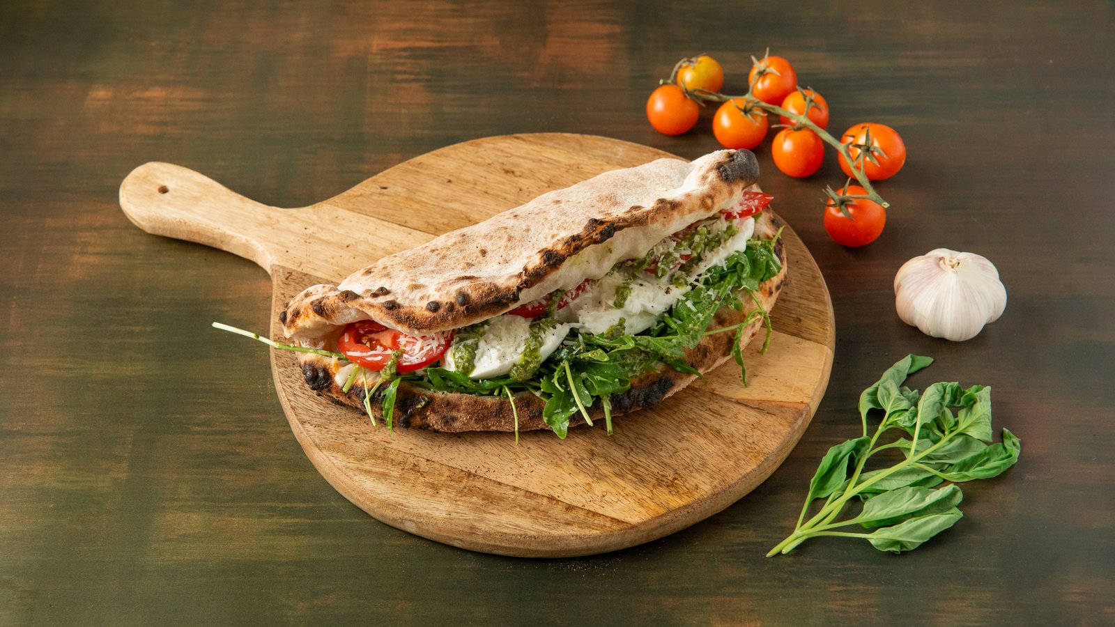Skinny Tuna Pizza Sandwich